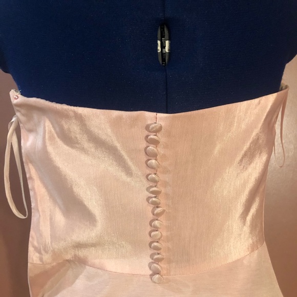 Pink Strapless Gown - Picture 6 of 6